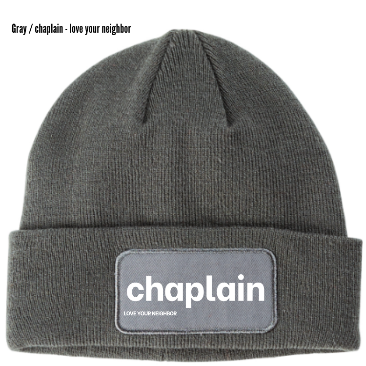 chaplain Love Your Neighbor Beanie