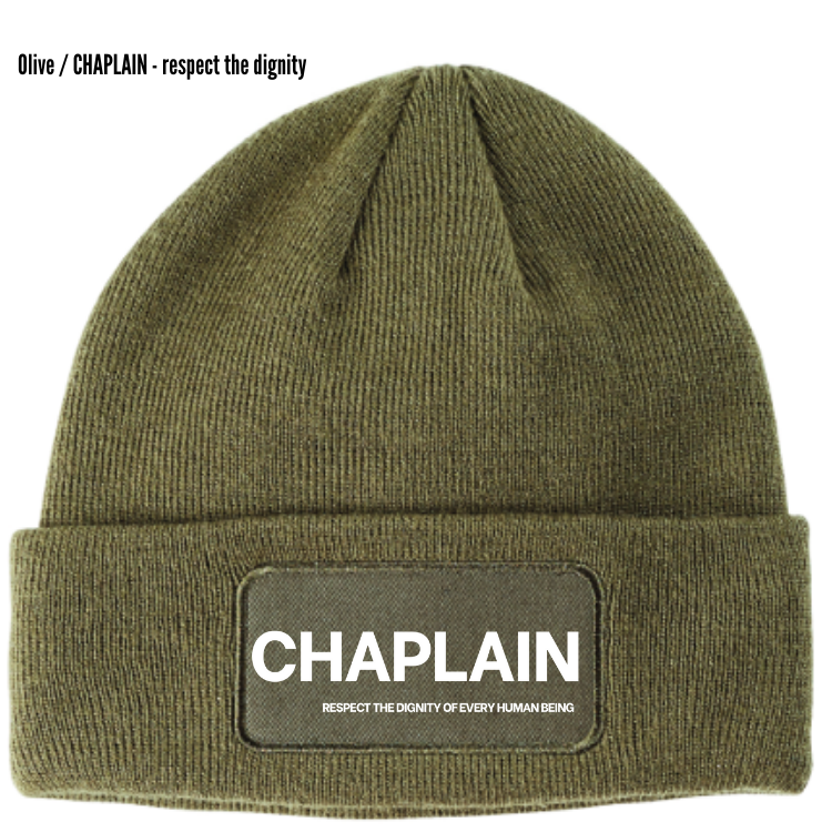 CHAPLAIN Respect the Dignity Beanie