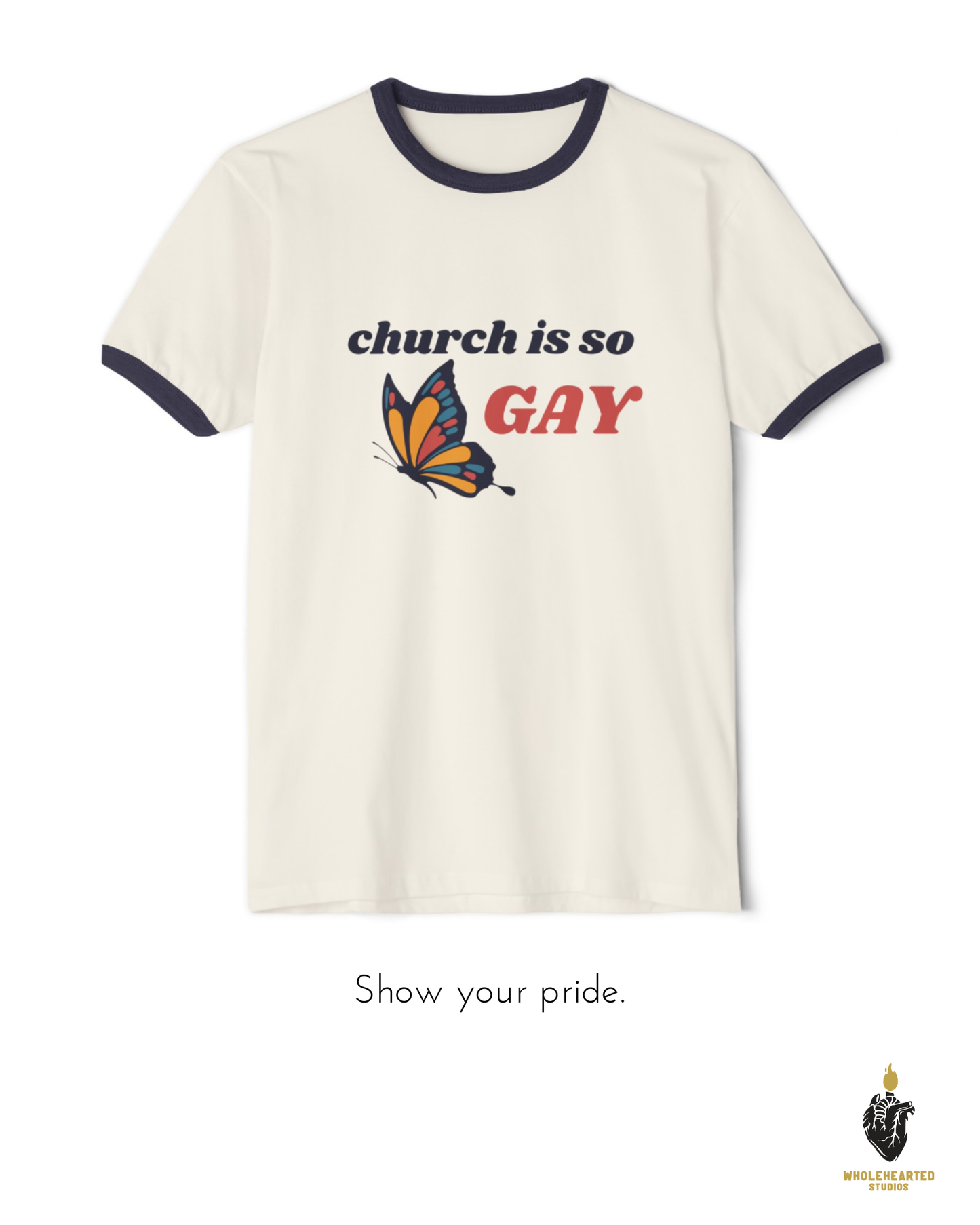 Church is So Gay Ringer Tee