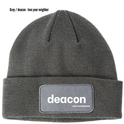 deacon Love Your Neighbor Beanie