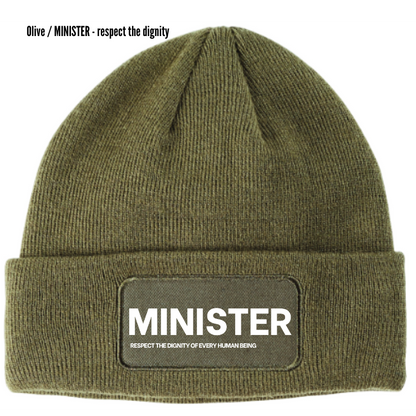 MINISTER Respect the Dignity Beanie