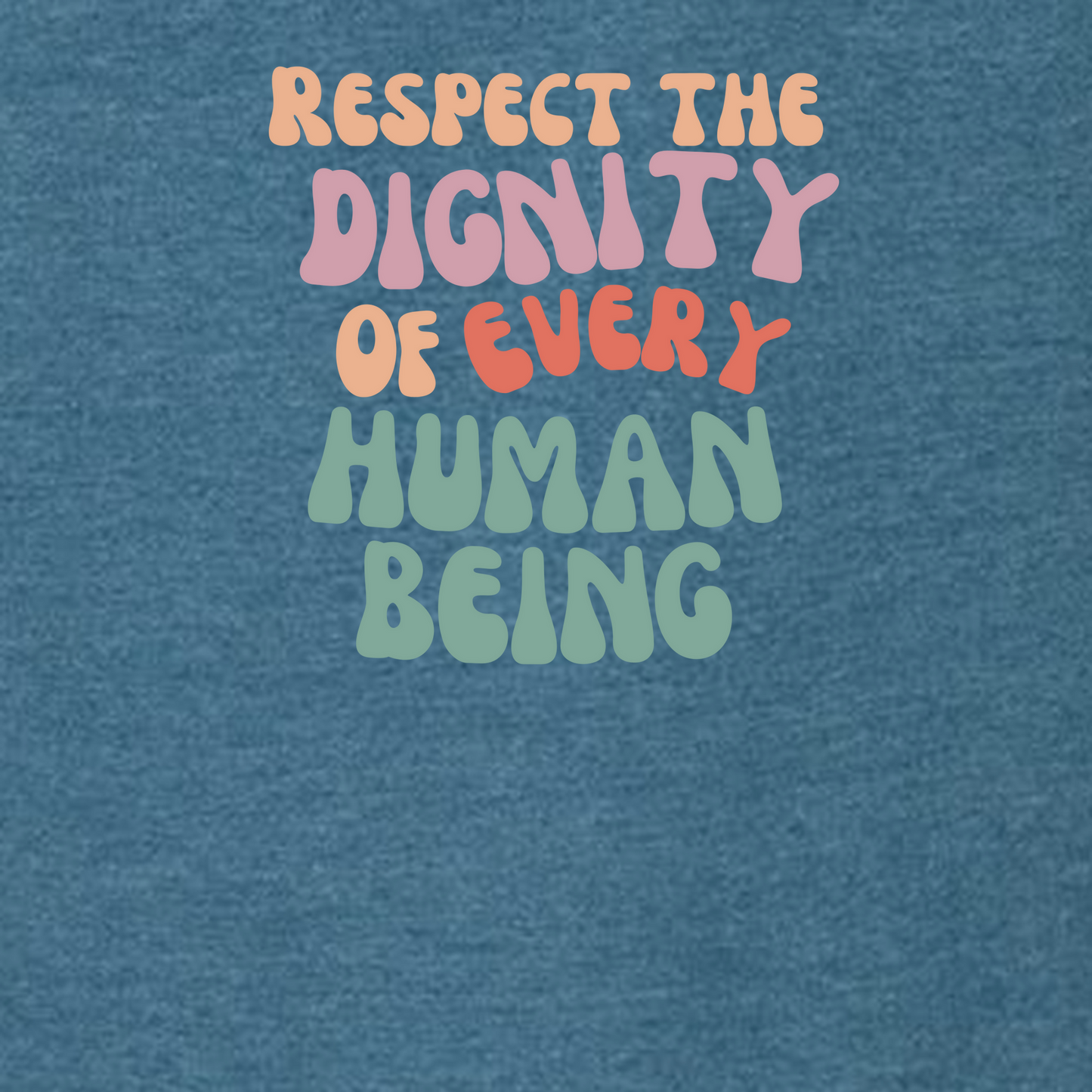 Retro Respect the Dignity Long Sleeve