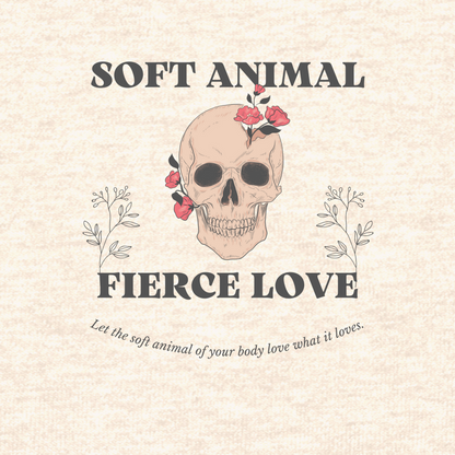 Soft Animal Short Sleeve - Oatmeal