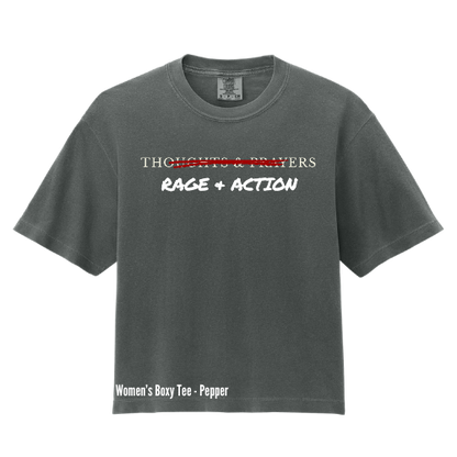 Rage + Action Women's Boxy Tee