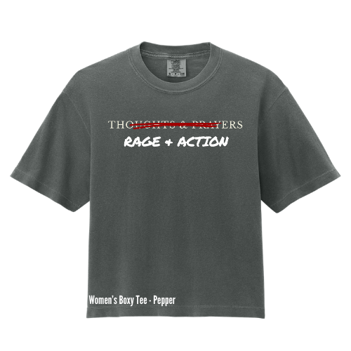 Rage + Action Women's Boxy Tee