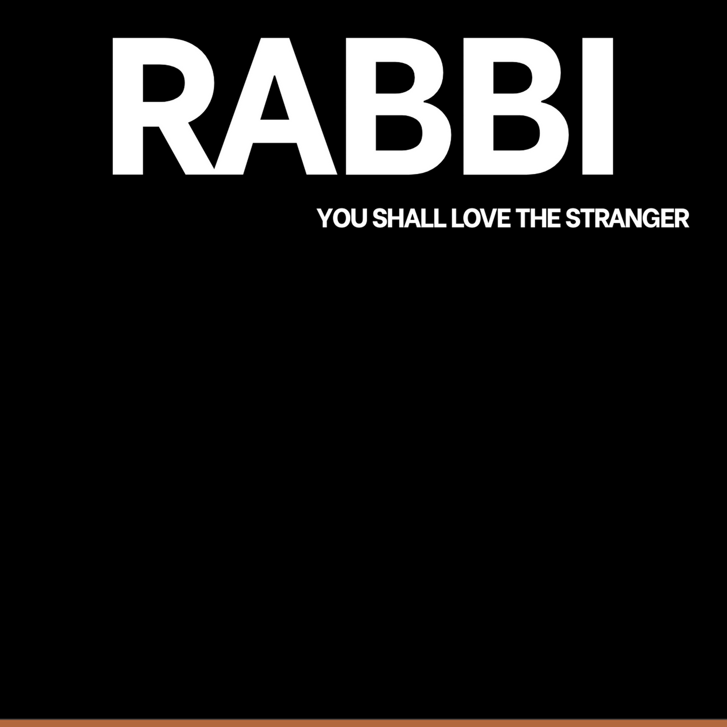 RABBI Love the Stranger Beanie