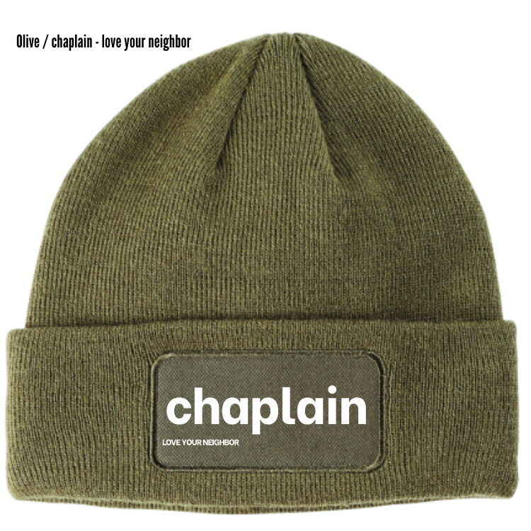 chaplain Love Your Neighbor Beanie
