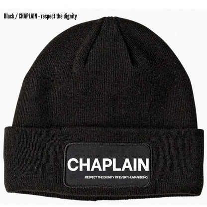 CHAPLAIN Respect the Dignity Beanie