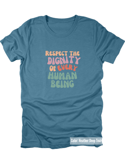 Retro Respect the Dignity Short Sleeve