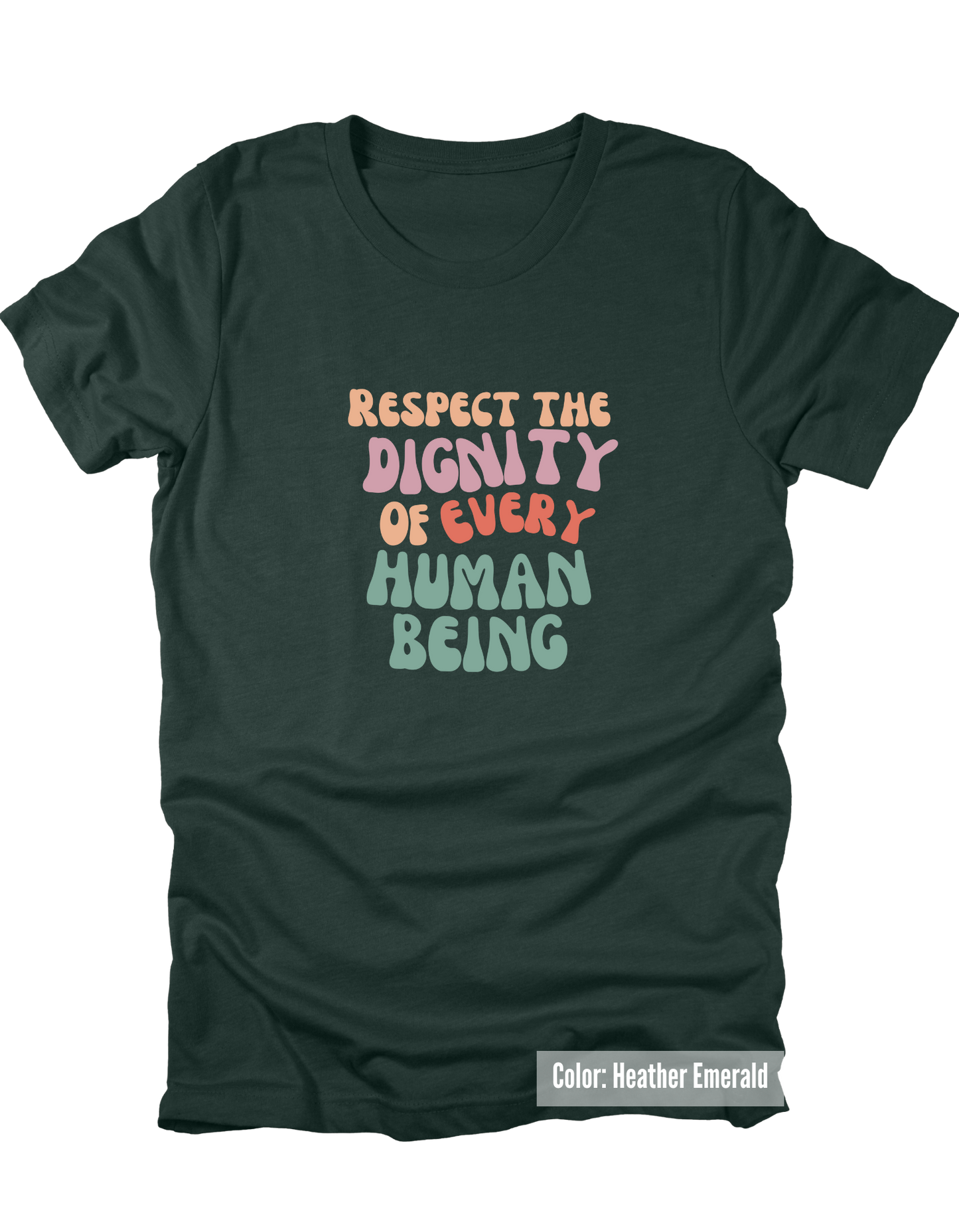 Retro Respect the Dignity Short Sleeve