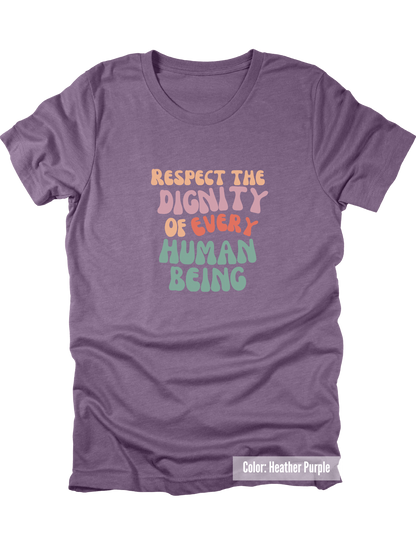 Retro Respect the Dignity Short Sleeve