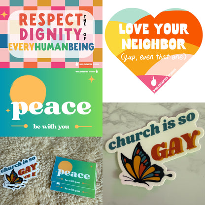 Wholehearted Studios Stickers