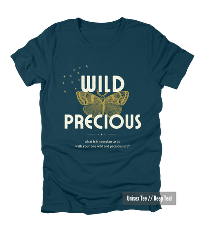Wild & Precious Short Sleeve - Deep Teal