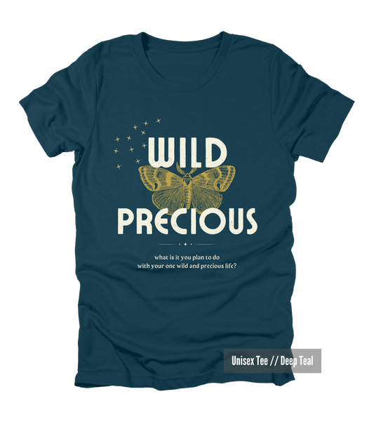 Wild & Precious Short Sleeve - Deep Teal