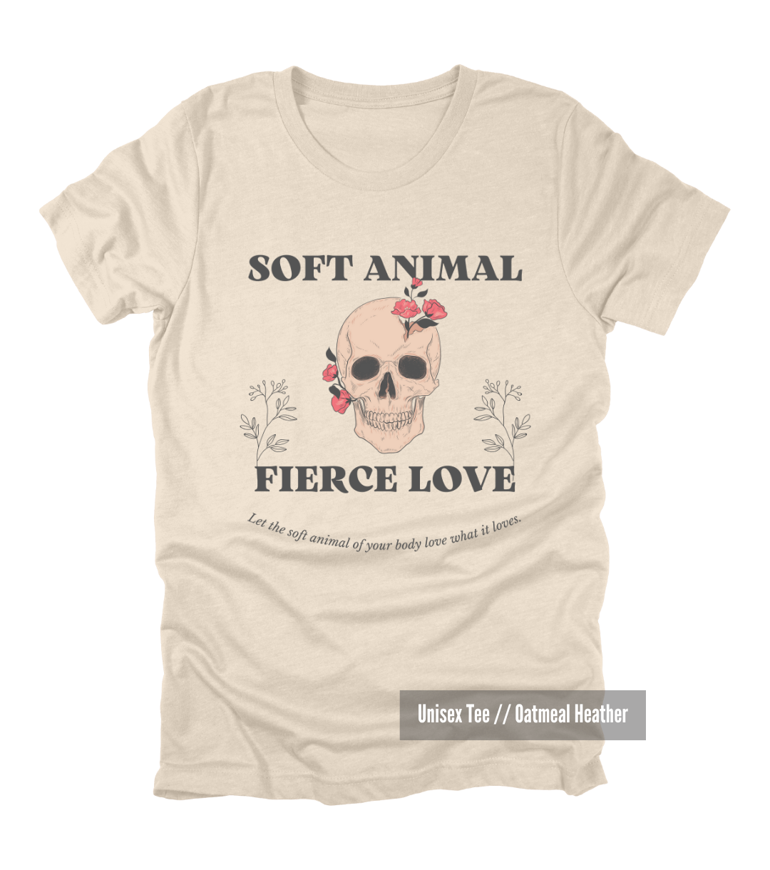 Soft Animal Short Sleeve - Oatmeal