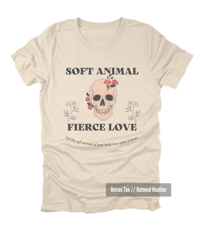 Soft Animal Short Sleeve - Oatmeal