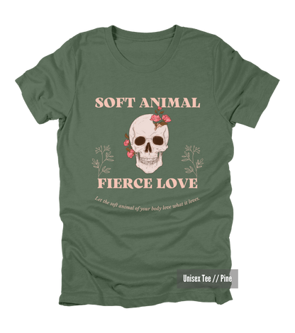 Soft Animal Short Sleeve - Pine