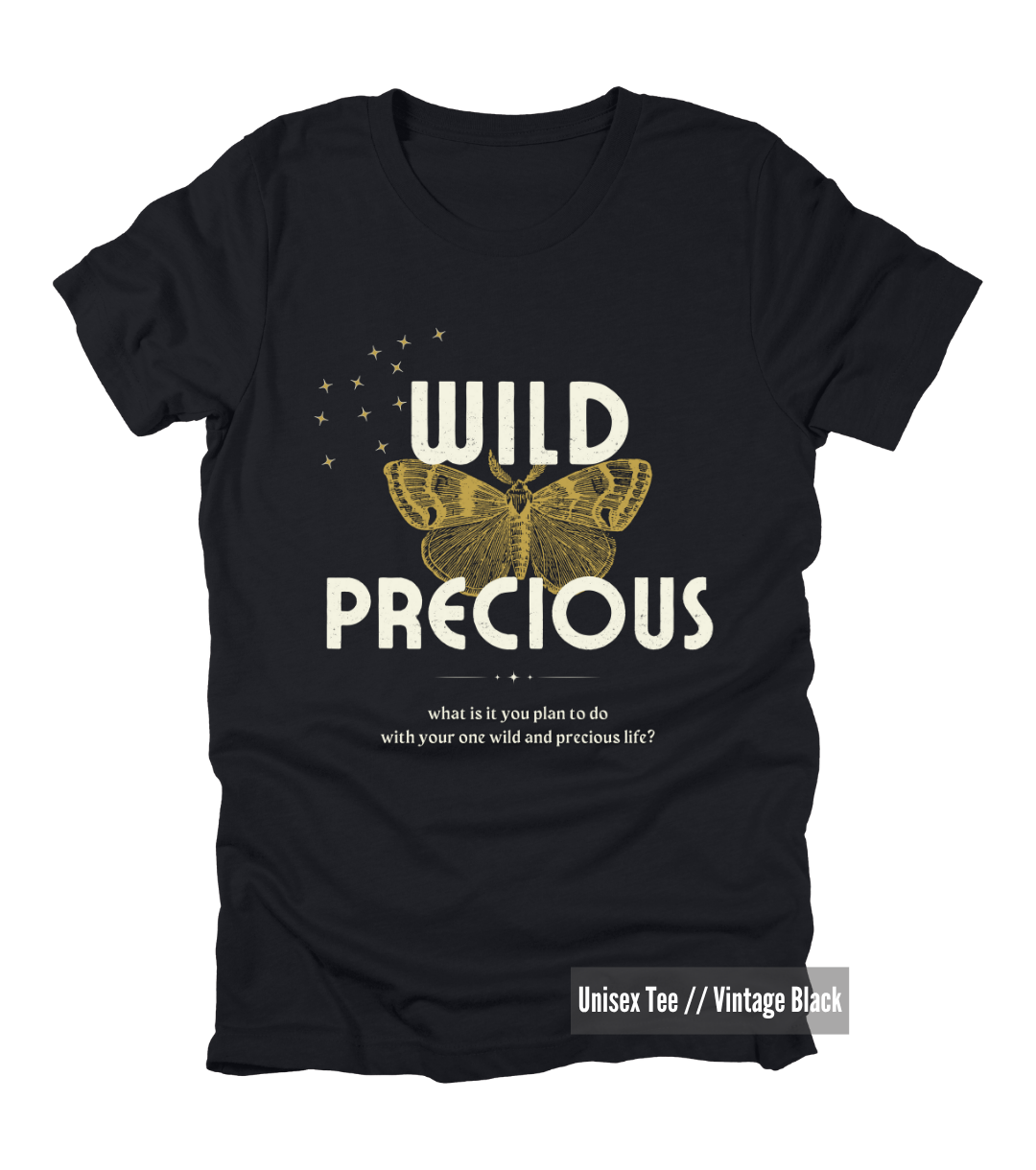 Wild & Precious Short Sleeve - Vintage Black