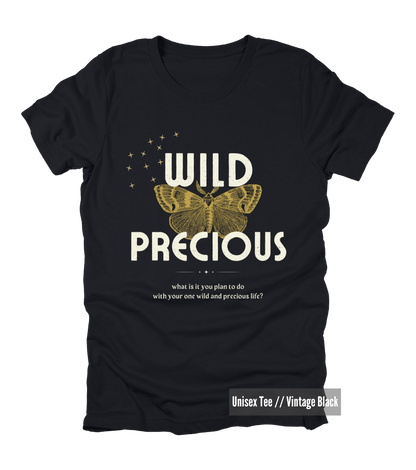 Wild & Precious Short Sleeve - Vintage Black