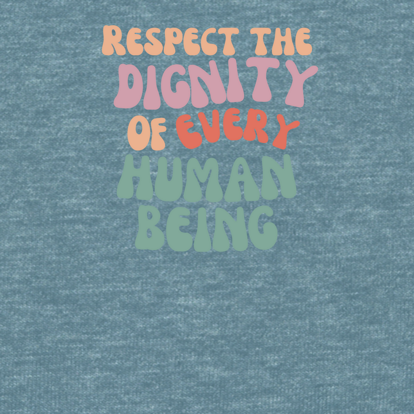 Retro Respect the Dignity Short Sleeve